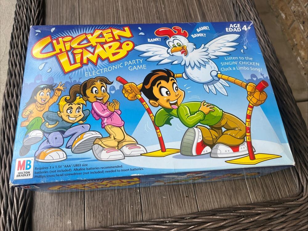 2005 Chicken Limbo Milton Bradley Kids Children's Classic Game COMPLETE!